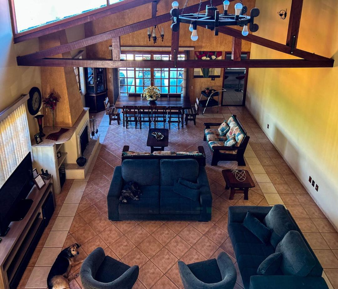 Вілла Casa De Campo C Churrasqueira E Wi-Fi Itatiba Sp Екстер'єр фото